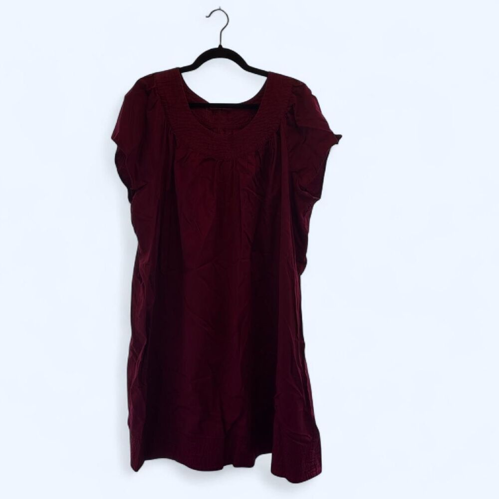 Merona Women's Burgundy and Red Dress